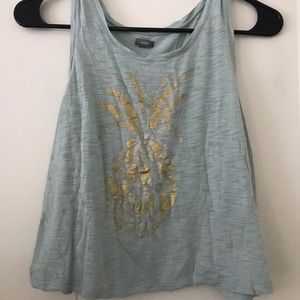 Pineapple crop top